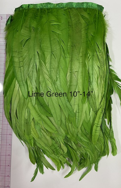 Coque Lime Green Feather 10"-14"